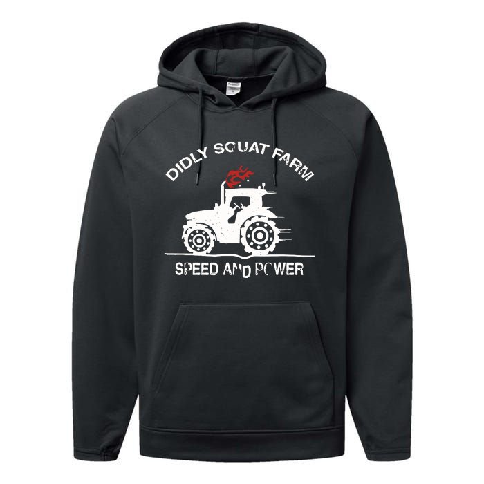 Diddly Squat Farm Speed And Power Performance Fleece Hoodie