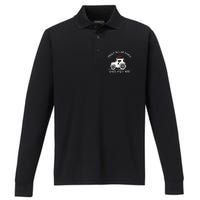 Diddly Squat Farm Speed And Power Performance Long Sleeve Polo