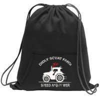 Diddly Squat Farm Speed And Power Sweatshirt Cinch Pack Bag