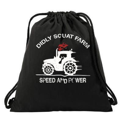 Diddly Squat Farm Speed And Power Drawstring Bag