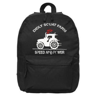 Diddly Squat Farm Speed And Power 16 in Basic Backpack