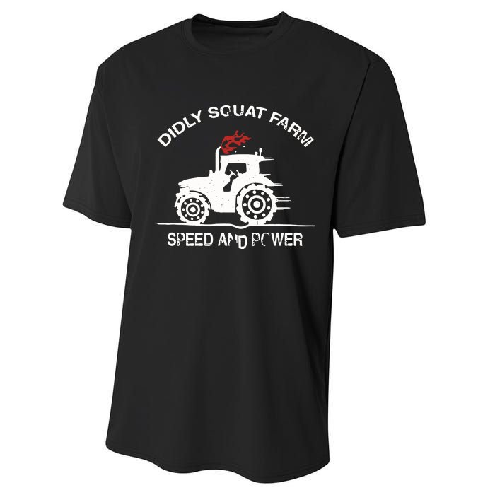 Diddly Squat Farm Speed And Power Performance Sprint T-Shirt