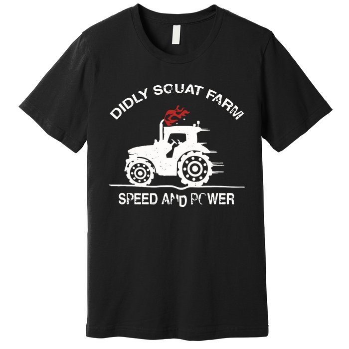 Diddly Squat Farm Speed And Power Premium T-Shirt