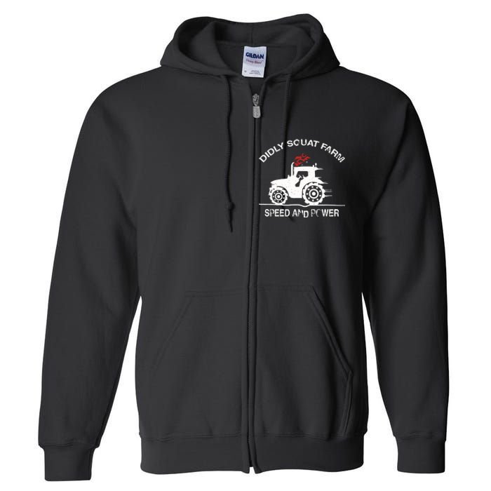 Diddly Squat Farm Speed And Power Full Zip Hoodie