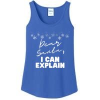 Dear Santa Funny Christmas Holiday Gift Designs Xmas Cool Gift Ladies Essential Tank