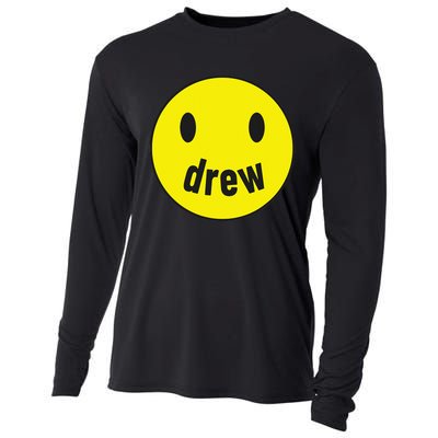 Drew Smile Face Drew Happy Face Drew Cooling Performance Long Sleeve Crew