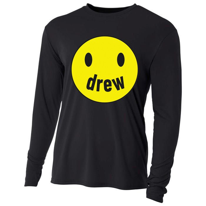 Drew Smile Face Drew Happy Face Drew Cooling Performance Long Sleeve Crew