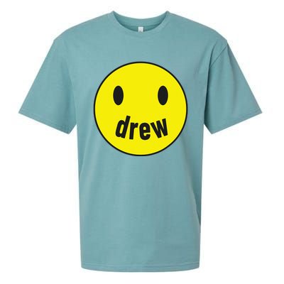 Drew Smile Face Drew Happy Face Drew Sueded Cloud Jersey T-Shirt