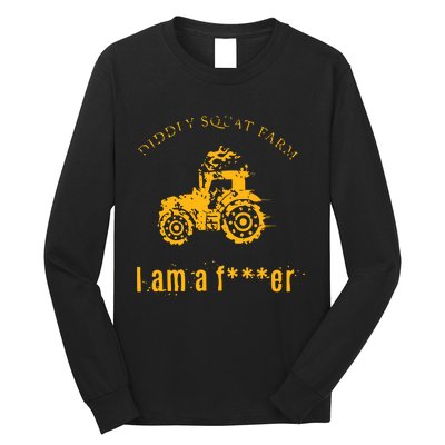 Diddly Squat Farm I Am A Farmer Long Sleeve Shirt