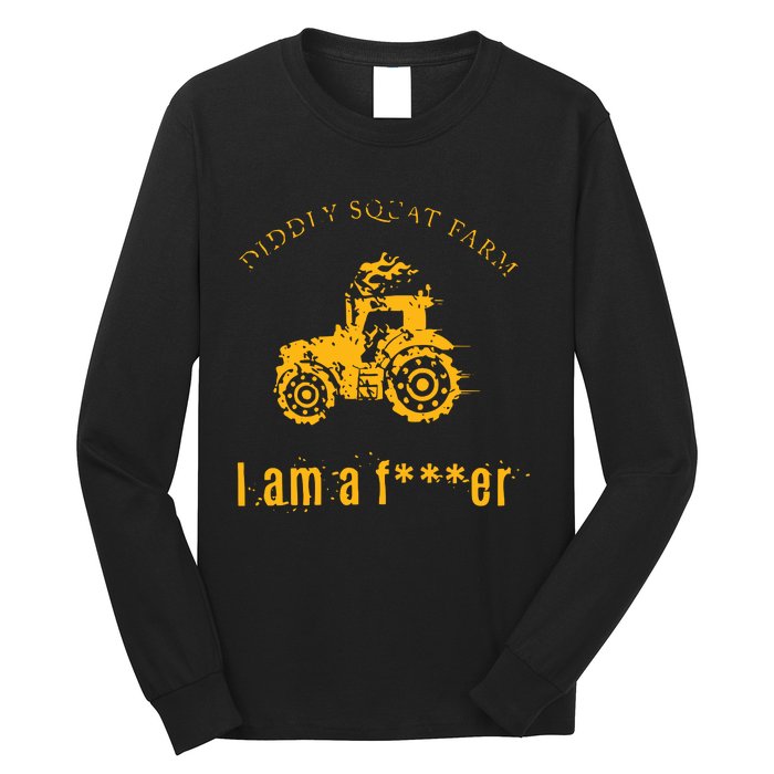 Diddly Squat Farm I Am A Farmer Long Sleeve Shirt