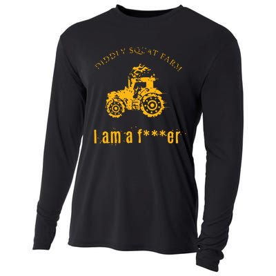 Diddly Squat Farm I Am A Farmer Cooling Performance Long Sleeve Crew