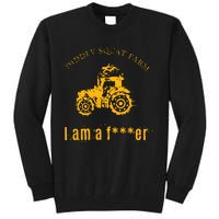 Diddly Squat Farm I Am A Farmer Tall Sweatshirt