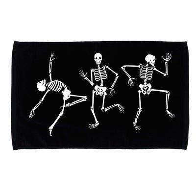 Dancing Skeleton Gift Microfiber Hand Towel