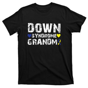 Down Syndrome Grandma Family Matching For Down Syndrome Awareness Gift T-Shirt