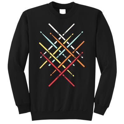 Drum Stick Gift For Drummer Drum Player Sweatshirt