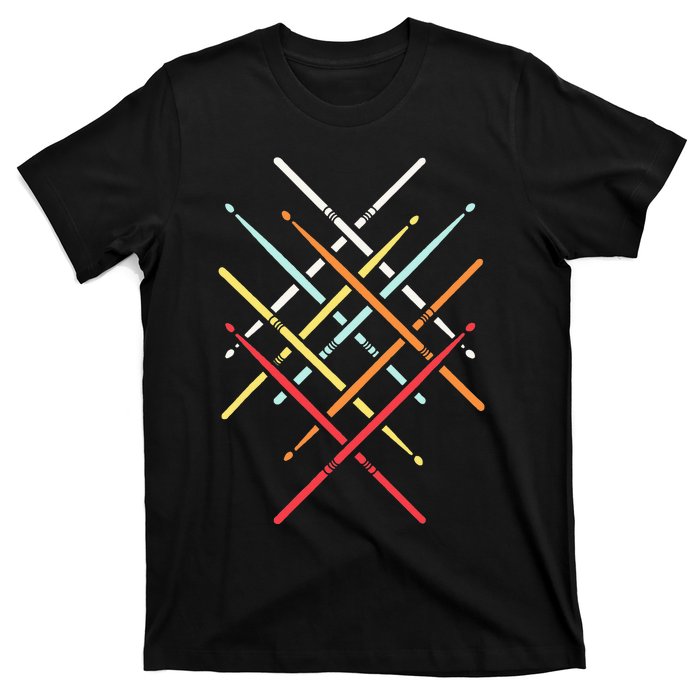 Drum Stick Gift For Drummer Drum Player T-Shirt