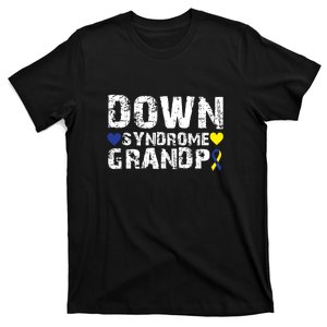 Down Syndrome Grandpa Family Matching For Down Syndrome Awareness Gift T-Shirt