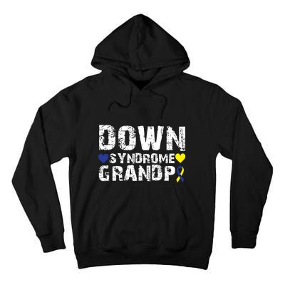 Down Syndrome Grandpa Family Matching For Down Syndrome Awareness Gift Tall Hoodie