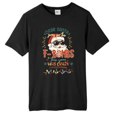 Dear Santa Gift Tall Fusion ChromaSoft Performance T-Shirt