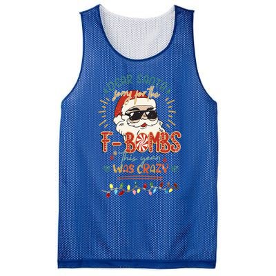 Dear Santa Gift Mesh Reversible Basketball Jersey Tank