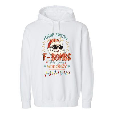 Dear Santa Gift Garment-Dyed Fleece Hoodie