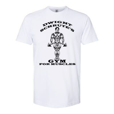 Dwight Schrute's Gym For Muscles Softstyle CVC T-Shirt