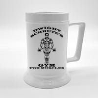 Dwight Schrute's Gym For Muscles Beer Stein