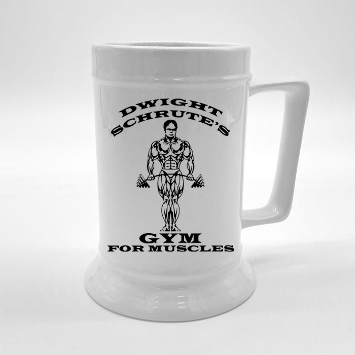 Dwight Schrute's Gym For Muscles Beer Stein