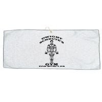 Dwight Schrute's Gym For Muscles Large Microfiber Waffle Golf Towel