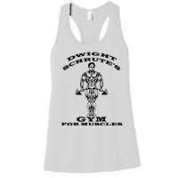 Dwight Schrute's Gym For Muscles Women's Racerback Tank