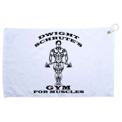 Dwight Schrute's Gym For Muscles Grommeted Golf Towel