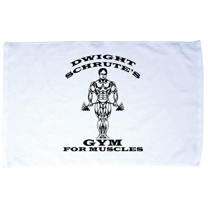 Dwight Schrute's Gym For Muscles Microfiber Hand Towel