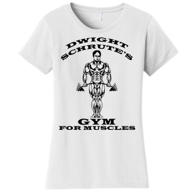 Dwight Schrute's Gym For Muscles Women's T-Shirt