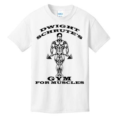 Dwight Schrute's Gym For Muscles Kids T-Shirt