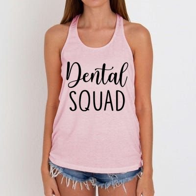 Dental Squad Gift Women's Knotted Racerback Tank