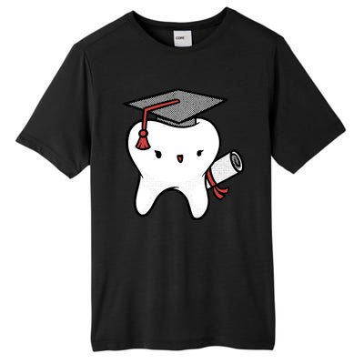 Dentist School Graduate Tooth Funny Gift Tall Fusion ChromaSoft Performance T-Shirt