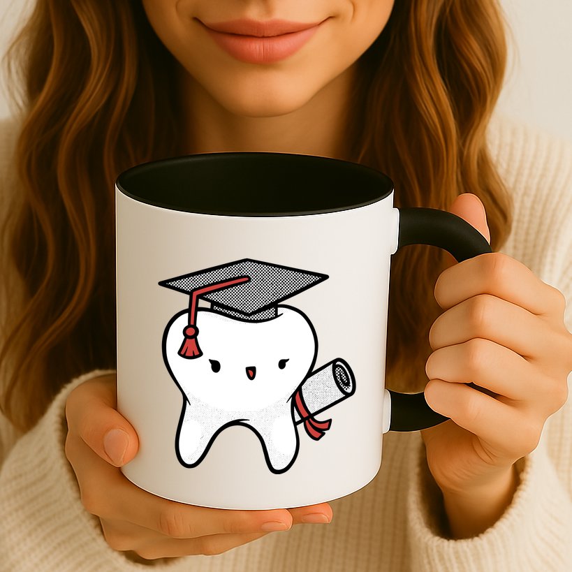 Dentist School Graduate Tooth Funny Gift Mug