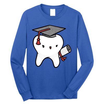 Dentist School Graduate Tooth Funny Gift Long Sleeve Shirt