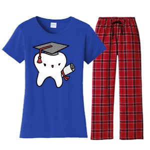 Dentist School Graduate Tooth Funny Gift Women's Flannel Pajama Set