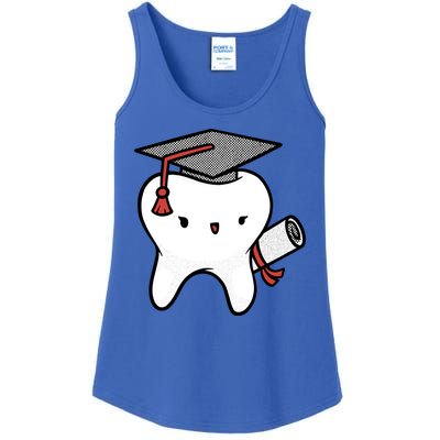 Dentist School Graduate Tooth Funny Gift Ladies Essential Tank