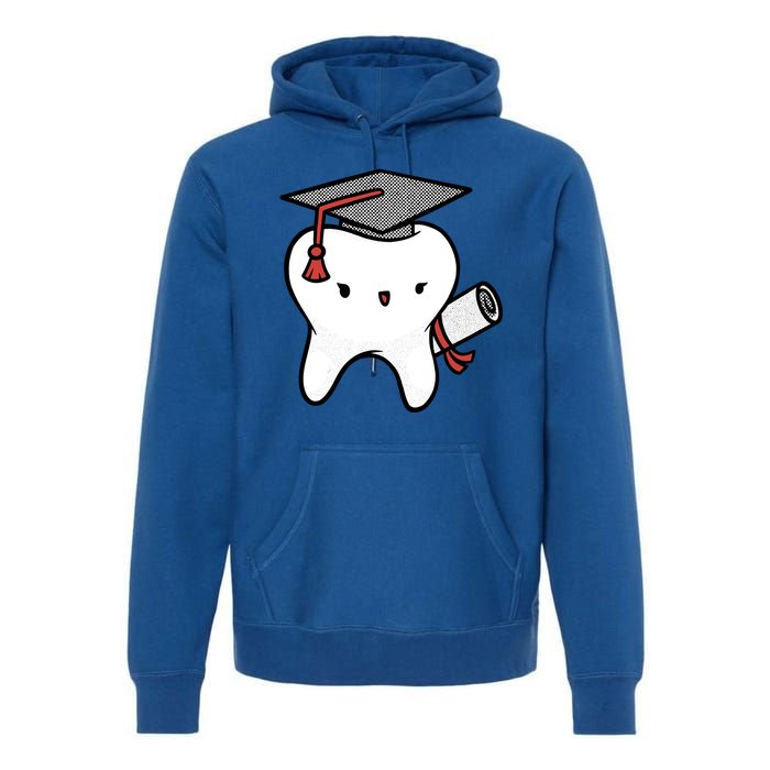 Dentist School Graduate Tooth Funny Gift Premium Hoodie