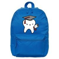 Dentist School Graduate Tooth Funny Gift 16 in Basic Backpack