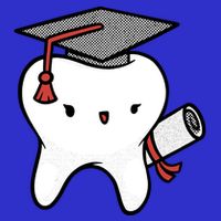 Dentist School Graduate Tooth Funny Gift 16 in Basic Backpack