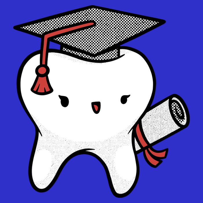 Dentist School Graduate Tooth Funny Gift 16 in Basic Backpack