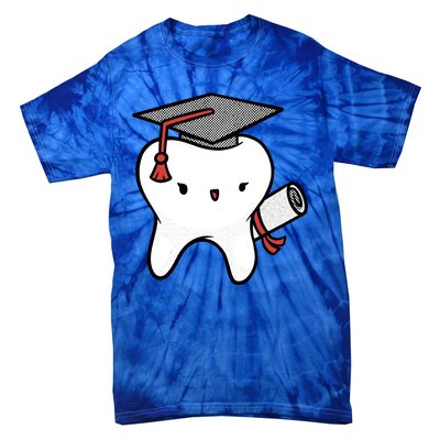 Dentist School Graduate Tooth Funny Gift Tie-Dye T-Shirt