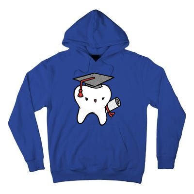 Dentist School Graduate Tooth Funny Gift Tall Hoodie