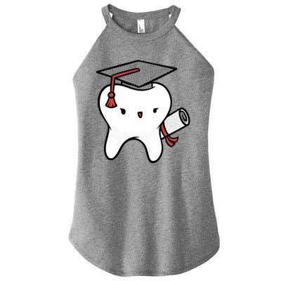 Dentist School Graduate Tooth Funny Gift Women’s Perfect Tri Rocker Tank