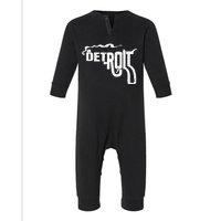 Detroit Smoking Gun Infant Fleece One Piece