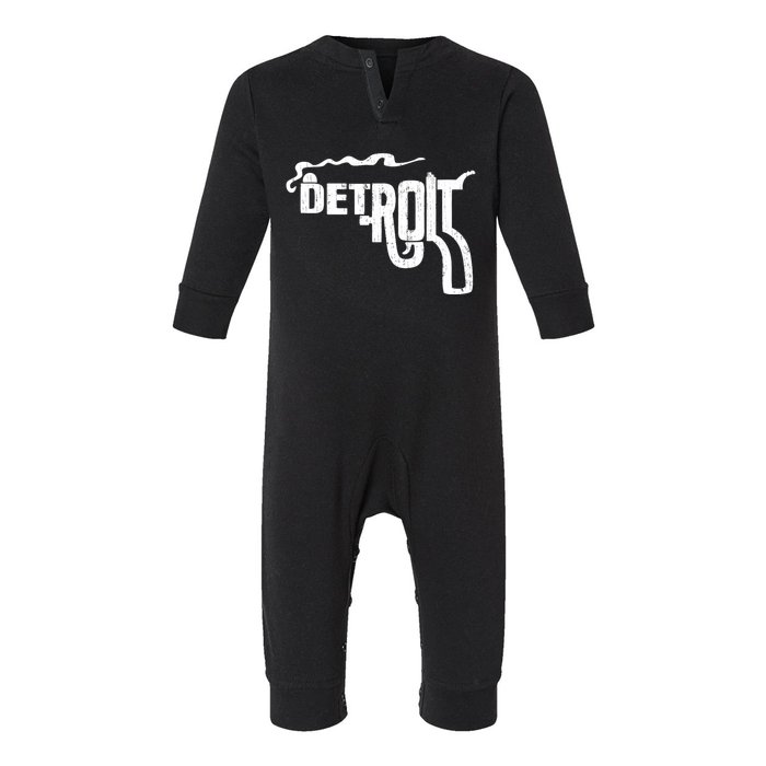 Detroit Smoking Gun Infant Fleece One Piece