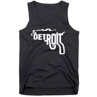 Detroit Smoking Gun Tank Top